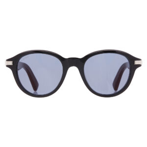 Home cartier c de cartier grey oval men's sunglasses ct0395s 004 51