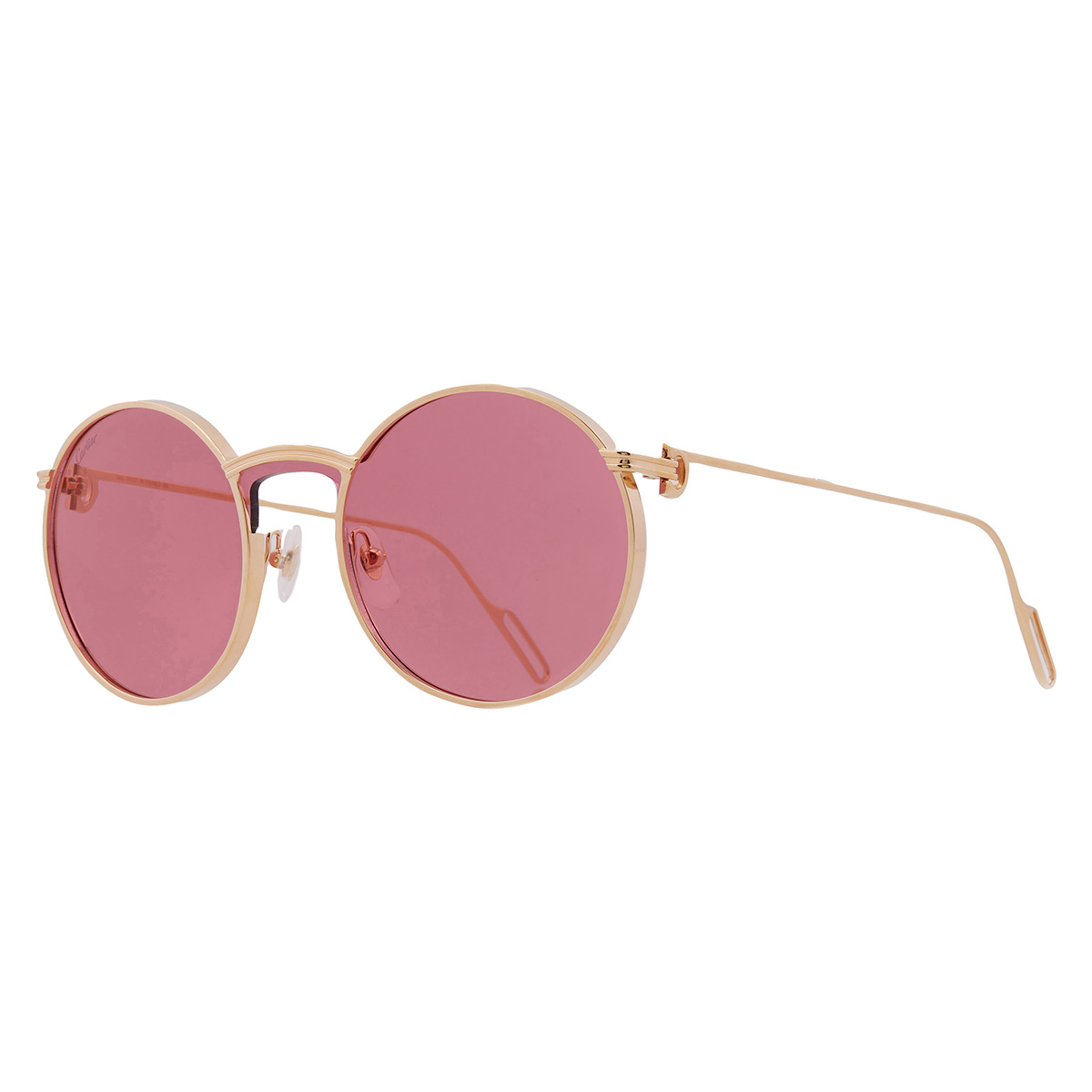 cartier c de cartier red round ladies sunglasses ct0274s 003 99 cartier c de cartier red round ladies sunglasses ct0274s 003 99