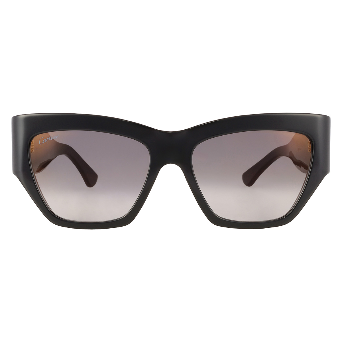 cartier c decor grey multi treatment cat eye ladies sunglasses ct0435s 001 55 cartier c decor grey multi treatment cat eye ladies sunglasses ct0435s 001 55
