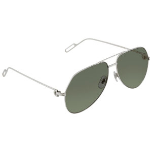 Home cartier green pilot men's sunglasses ct0110s 008 62