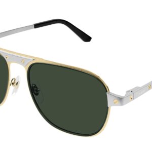 Home cartier green pilot men's sunglasses ct0532s 002 58