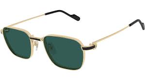 Home cartier green square men's sunglasses ct0497s 008 54
