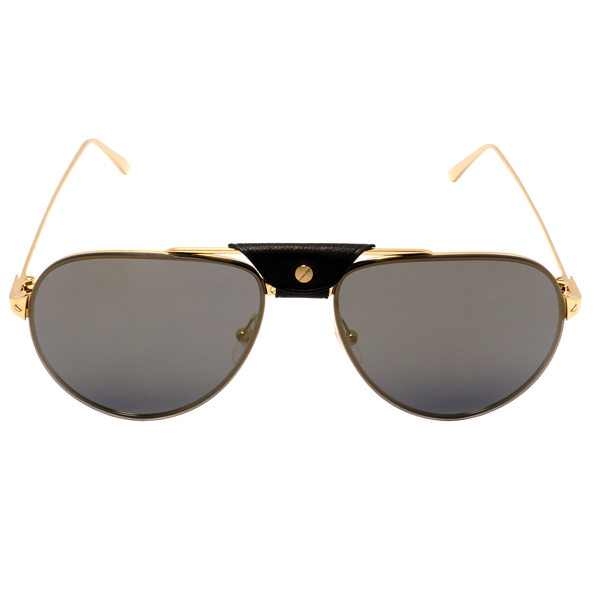 cartier santos de cartier grey pilot men's sunglasses ct0166s 002 60 cartier santos de cartier grey pilot men's sunglasses ct0166s 002 60