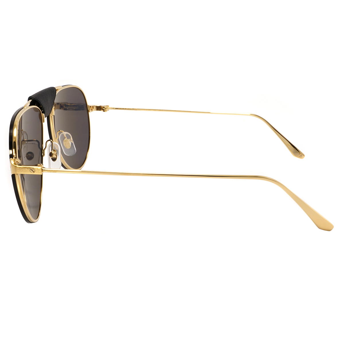 cartier santos de cartier grey pilot men's sunglasses ct0166s 002 60 cartier santos de cartier grey pilot men's sunglasses ct0166s 002 60