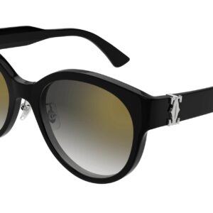 cartier grey cat eye ladies sunglasses ct0510sj 001 55