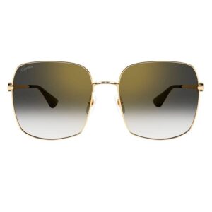 cartier grey gradient square ladies sunglasses ct0401s 001 60