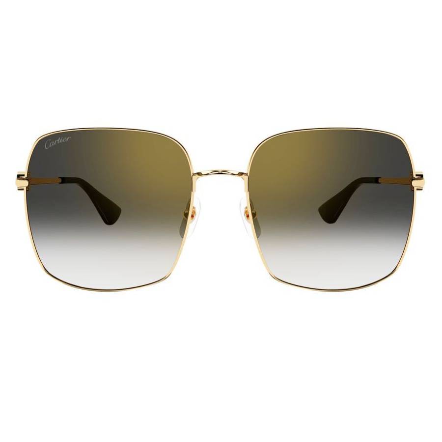 cartier grey gradient square ladies sunglasses ct0401s 001 60 cartier grey gradient square ladies sunglasses ct0401s 001 60