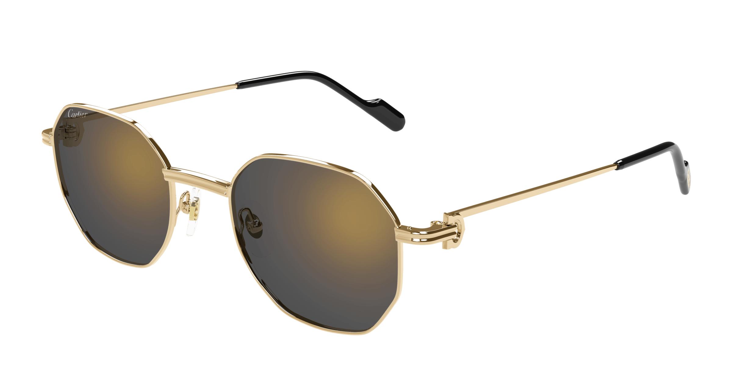 cartier grey multilayer geometric ladies sunglasses ct0500s 001 50 cartier grey multilayer geometric ladies sunglasses ct0500s 001 50