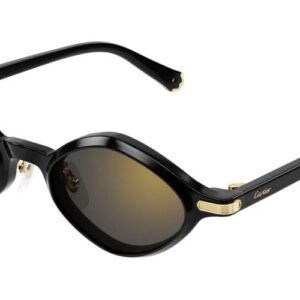 Home cartier grey multilayer geometric ladies sunglasses ct0540s 001 48