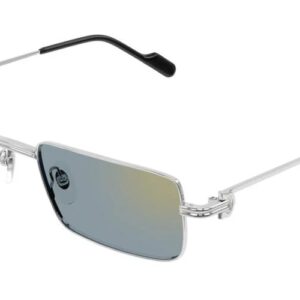 cartier grey rectangular ladies sunglasses ct0501s 008 54