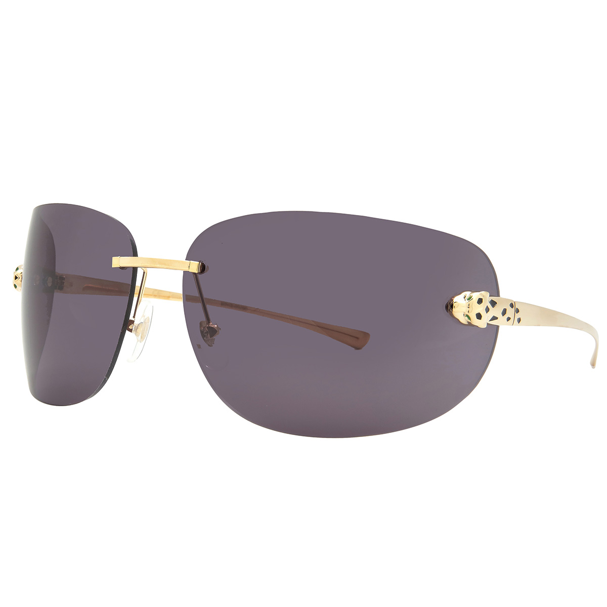 cartier panthere de cartier grey wrap men's sunglasses ct0266s 001 61 cartier panthere de cartier grey wrap men's sunglasses ct0266s 001 61