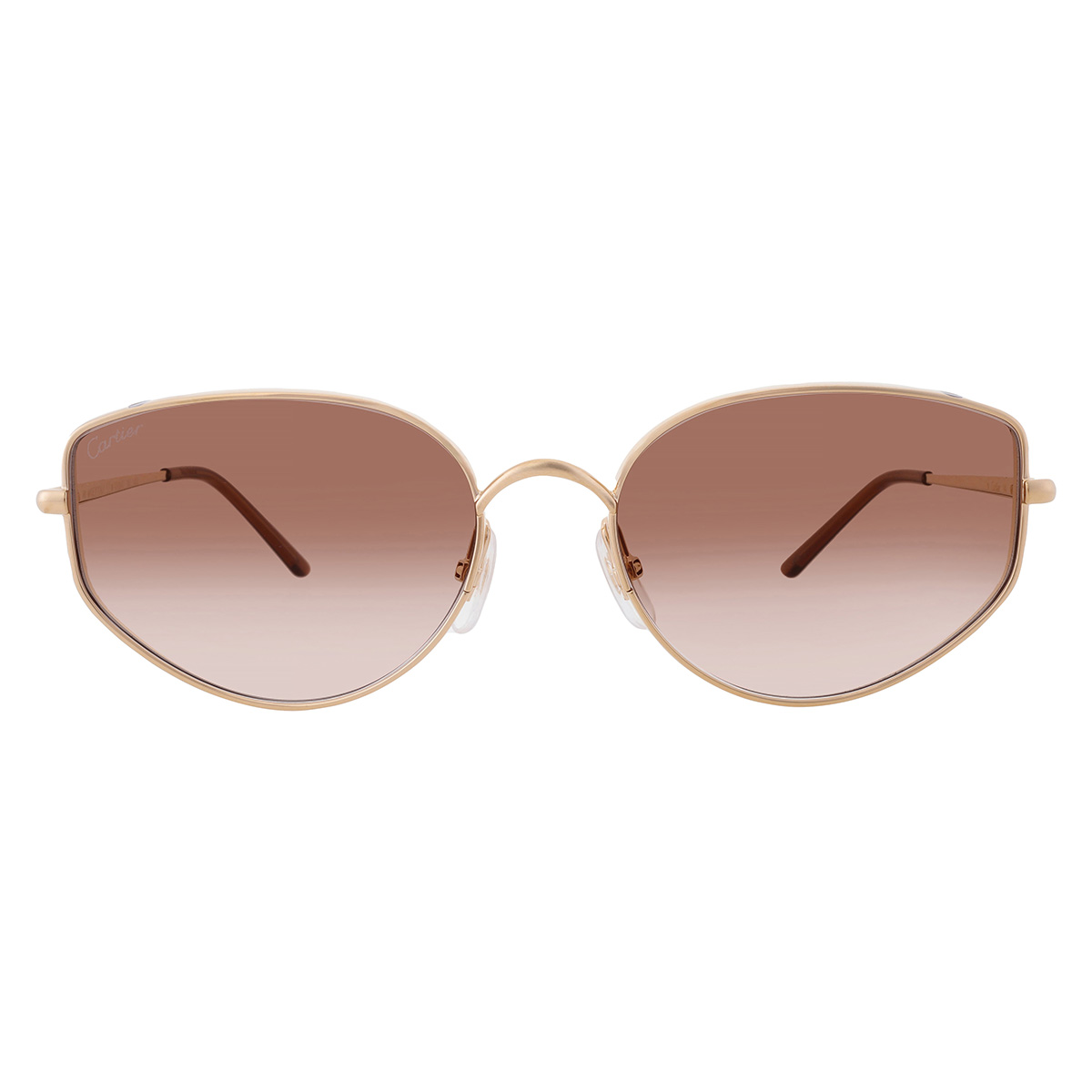 cartier panthere de cartier brown cat eye ladies sunglasses ct0300s 002 58 cartier panthere de cartier brown cat eye ladies sunglasses ct0300s 002 58