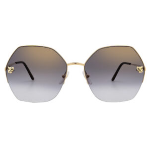 Home cartier panthere de cartier grey gradient mirror geometric ladies sunglasses ct0332s 001 62