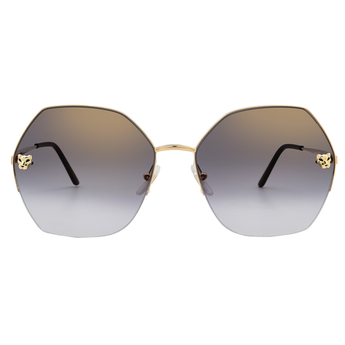 cartier panthere de cartier grey gradient mirror geometric ladies sunglasses ct0332s 001 62 cartier panthere de cartier grey gradient mirror geometric ladies sunglasses ct0332s 001 62