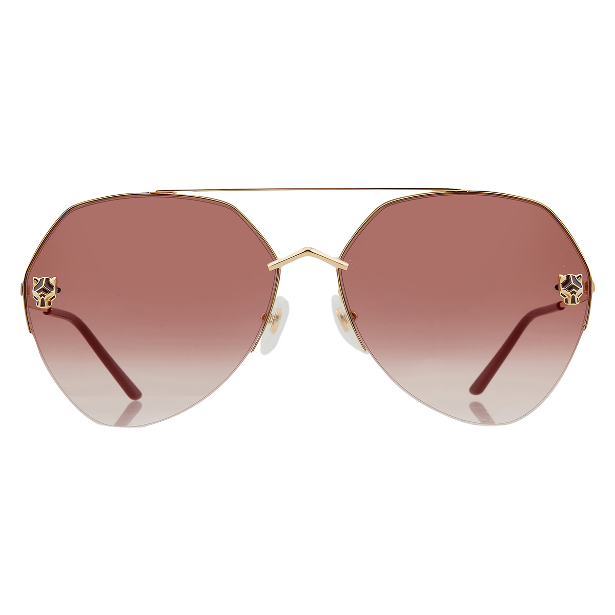 cartier panthere de cartier red multi treatment pilot ladies sunglasses ct0355s 003 64 cartier panthere de cartier red multi treatment pilot ladies sunglasses ct0355s 003 64