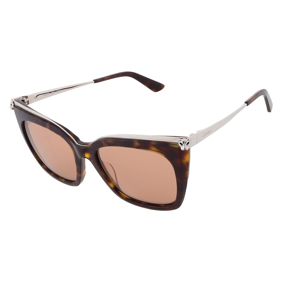 cartier panthere de cartier violet cat eye ladies sunglasses ct0030s 002 53 cartier panthere de cartier violet cat eye ladies sunglasses ct0030s 002 53