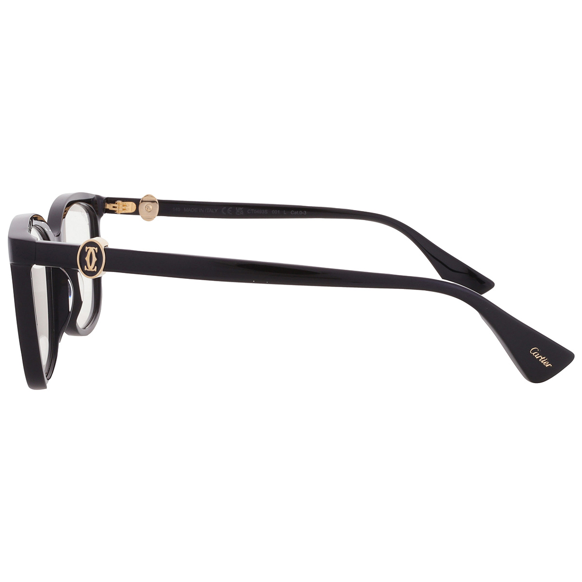 cartier c decor photochromatic cat eye ladies sunglasses ct0493s 001 55 cartier c decor photochromatic cat eye ladies sunglasses ct0493s 001 55