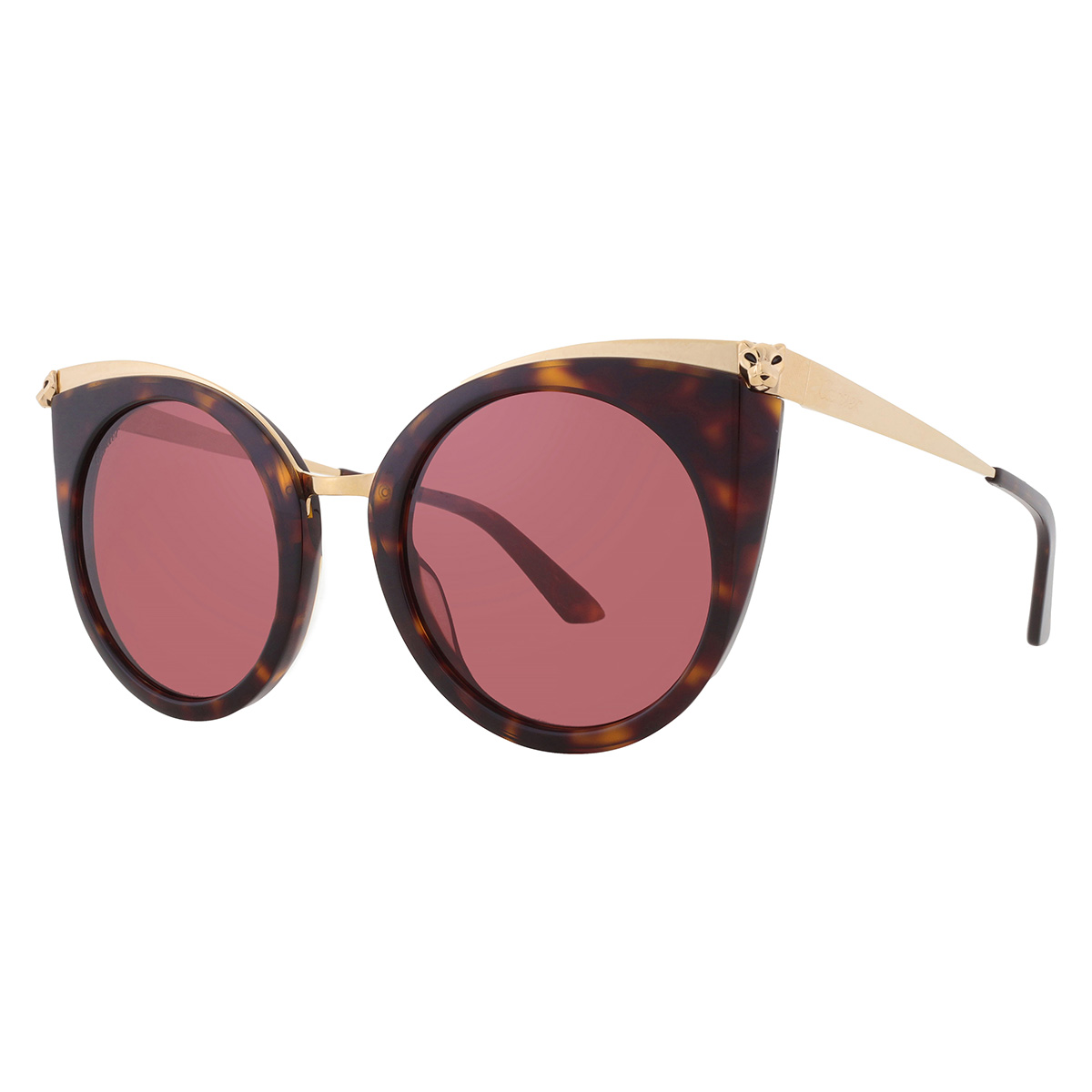 cartier panthere de cartier red cat eye ladies sunglasses ct0122s 002 52 cartier panthere de cartier red cat eye ladies sunglasses ct0122s 002 52