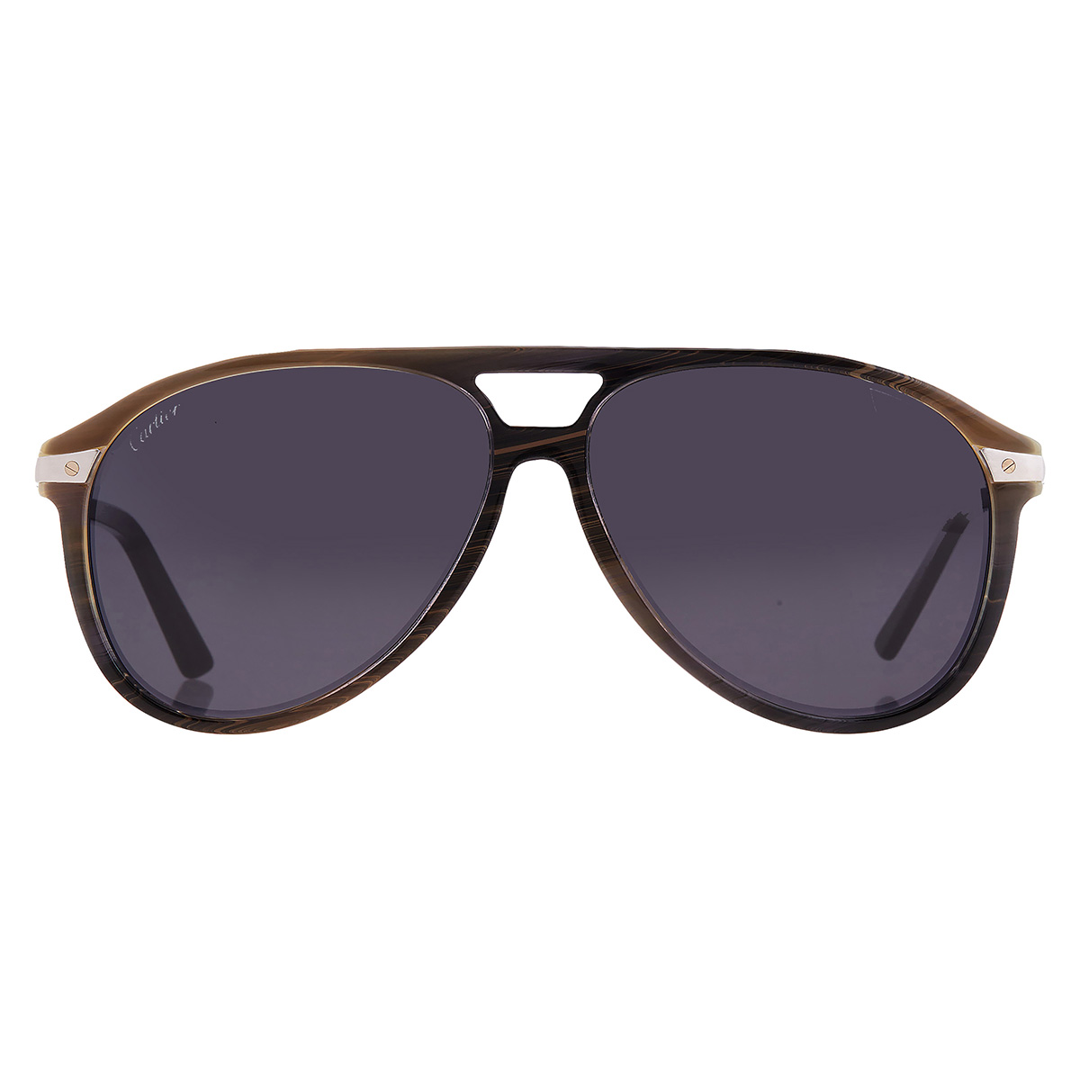 cartier santos de cartier grey pilot men's sunglasses ct0105s 003 60 cartier santos de cartier grey pilot men's sunglasses ct0105s 003 60