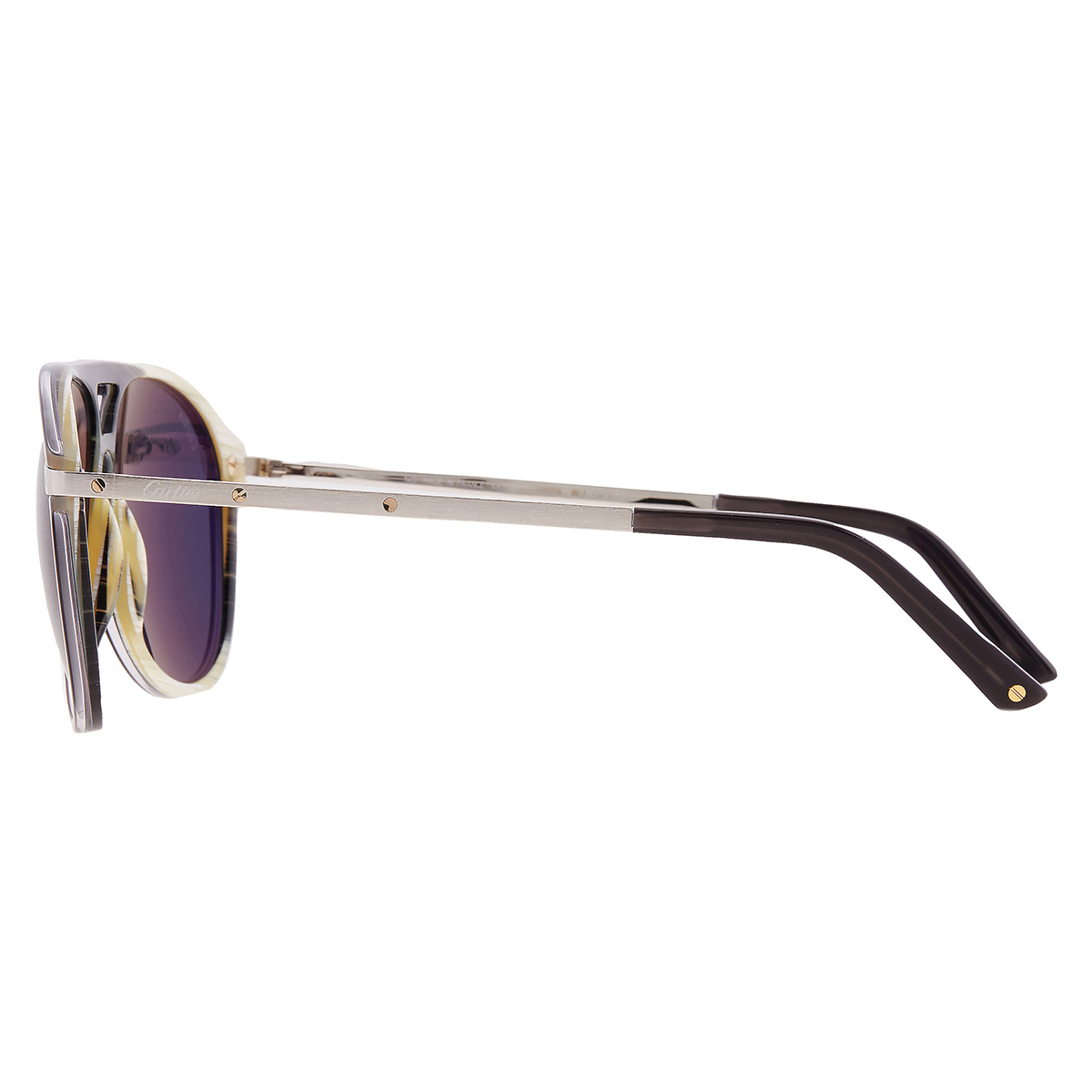 cartier santos de cartier grey pilot men's sunglasses ct0105s 003 60 cartier santos de cartier grey pilot men's sunglasses ct0105s 003 60