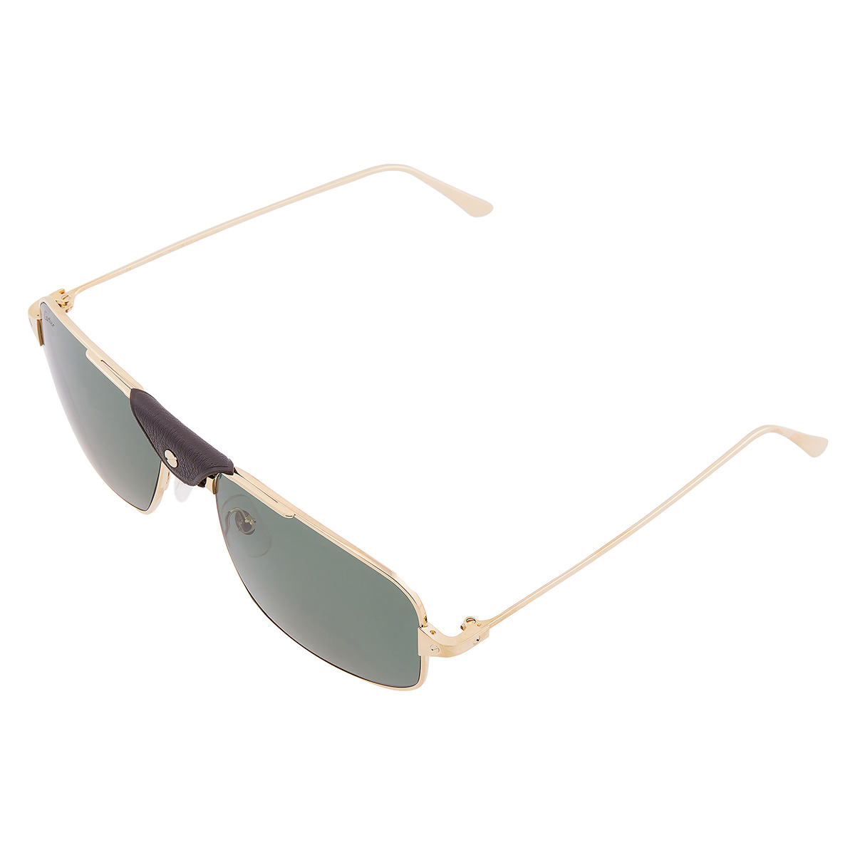 cartier santos de cartier polarized green rectangular men's sunglasses ct0193s 002 60 cartier santos de cartier polarized green rectangular men's sunglasses ct0193s 002 60