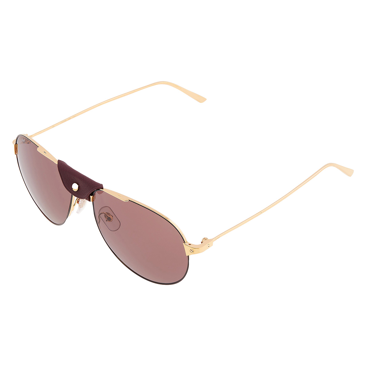 cartier santos de cartier red pilot men's sunglasses ct0038s 006 61 cartier santos de cartier red pilot men's sunglasses ct0038s 006 61