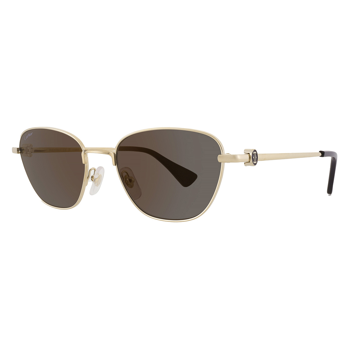 cartier signature c grey cat eye ladies sunglasses ct0469s 001 53 cartier signature c grey cat eye ladies sunglasses ct0469s 001 53