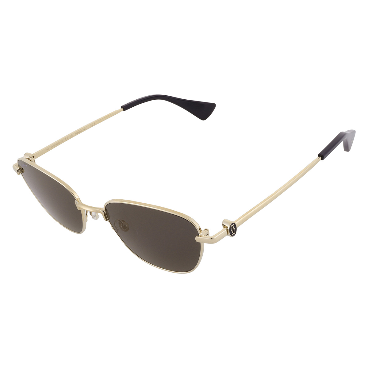 cartier signature c grey cat eye ladies sunglasses ct0469s 001 53 cartier signature c grey cat eye ladies sunglasses ct0469s 001 53