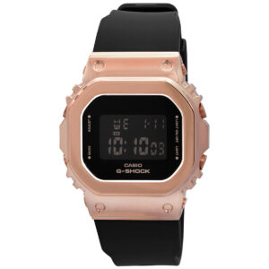 casio g shock alarm chronograph quartz digital black dial ladies watch gm s5600pg 1