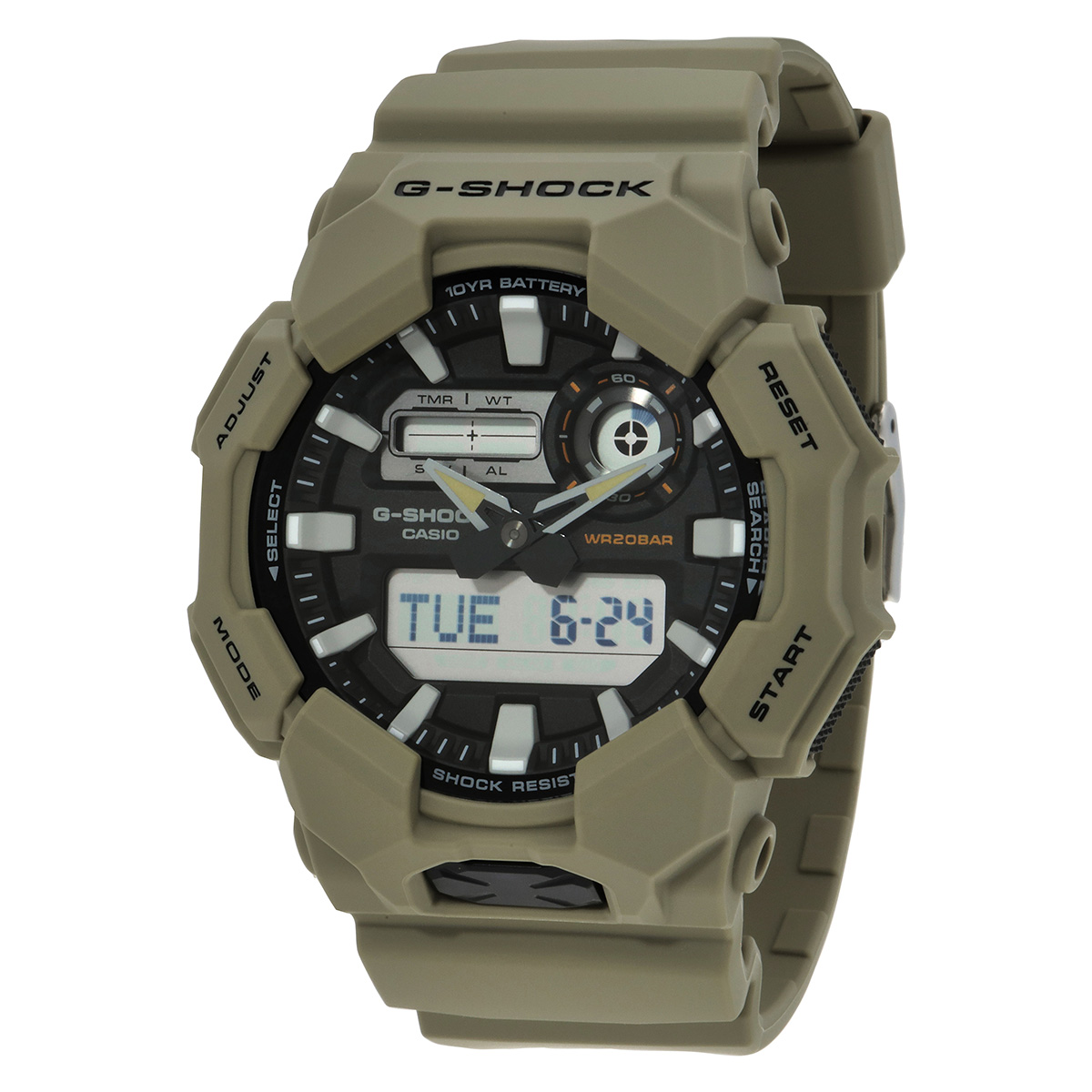 casio g shock alarm world time quartz analog digital black dial men's watch ga 010 5a casio g shock alarm world time quartz analog digital black dial men's watch ga 010 5a