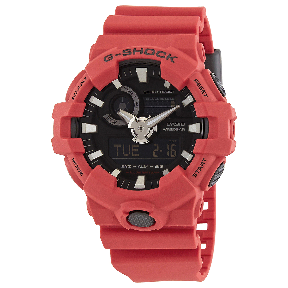 casio g shock alarm world time quartz analog digital men's watch ga7004adr casio g shock alarm world time quartz analog digital men's watch ga7004adr