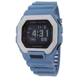 Home casio g shock alarm world time quartz digital black dial men's watch gbx 100 2a
