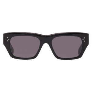 celine 3 dots hd smoke square men's sunglasses cl40297u 01a 53
