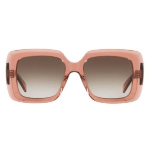 celine brown gradient square ladies sunglasses cl40263i 74f 54