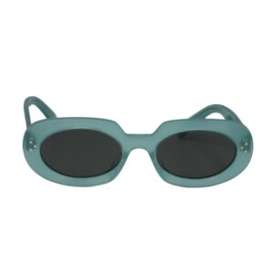 celine green oval ladies sunglasses cl40276u 93n 54