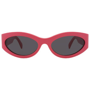 celine smoke oval ladies sunglasses cl40288i 74a 56