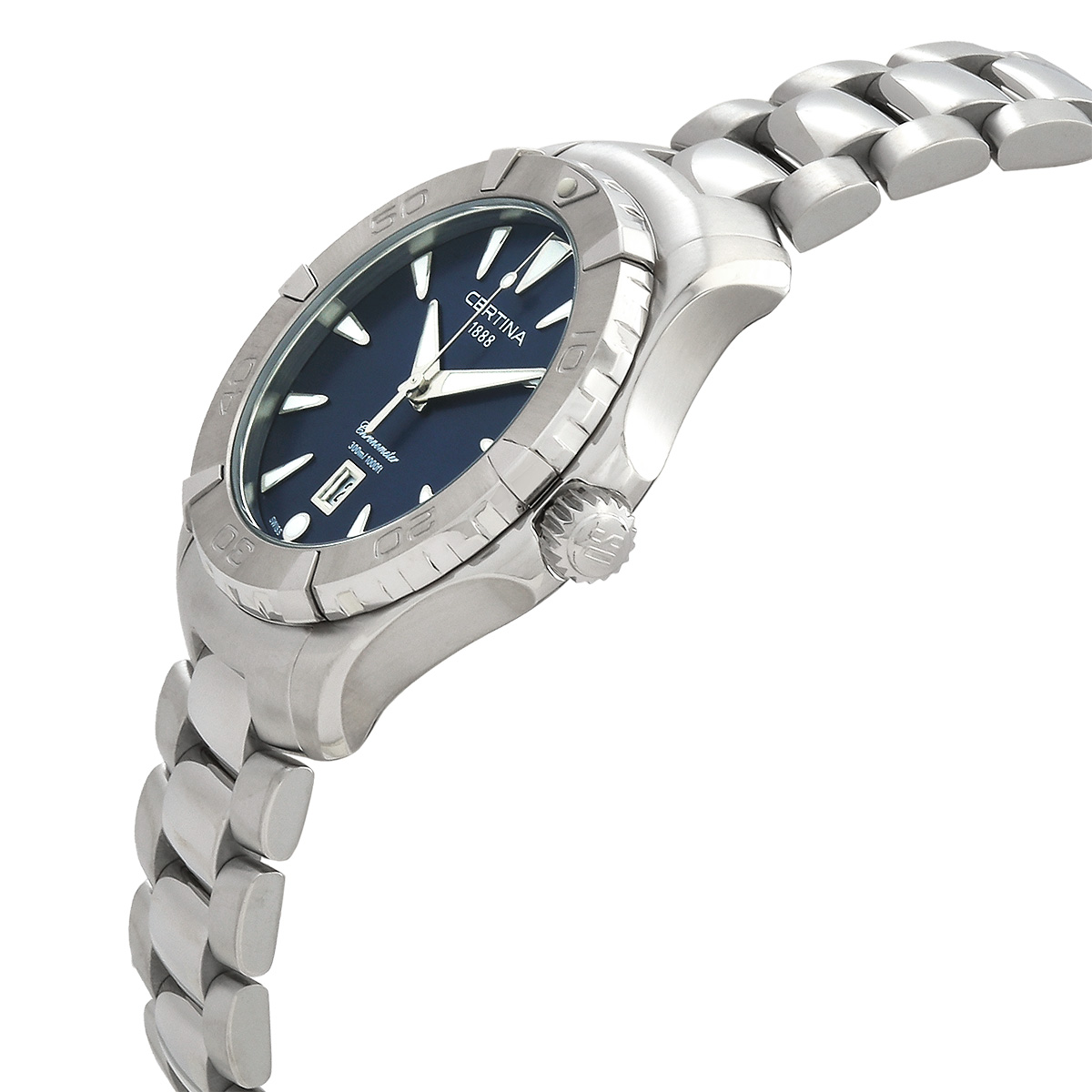 certina ds action quartz chronometer blue dial ladies watch c0322511104100 certina ds action quartz chronometer blue dial ladies watch c0322511104100