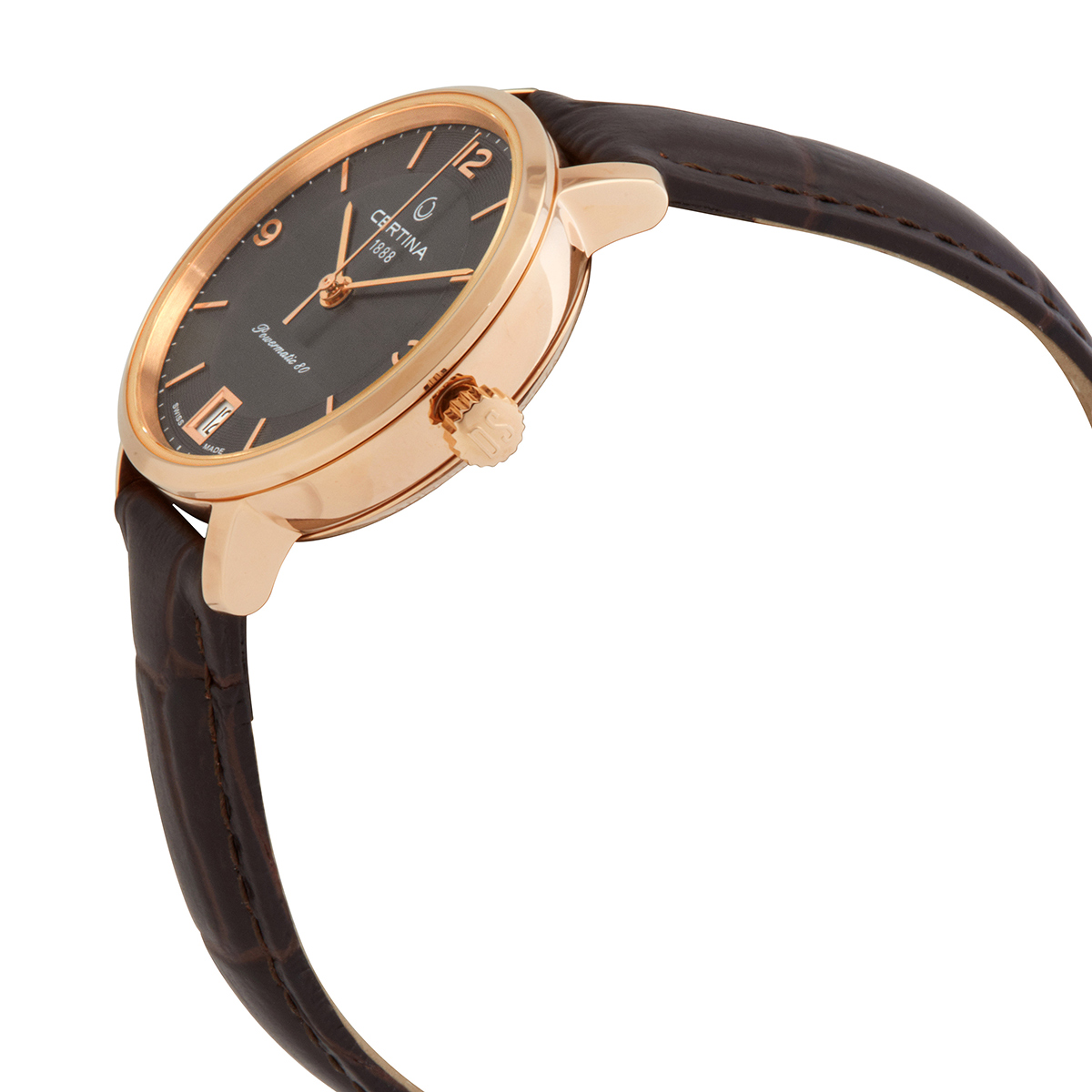 certina ds caimano automatic anthracite dial ladies watch c035.207.36.087.00 certina ds caimano automatic anthracite dial ladies watch c035.207.36.087.00