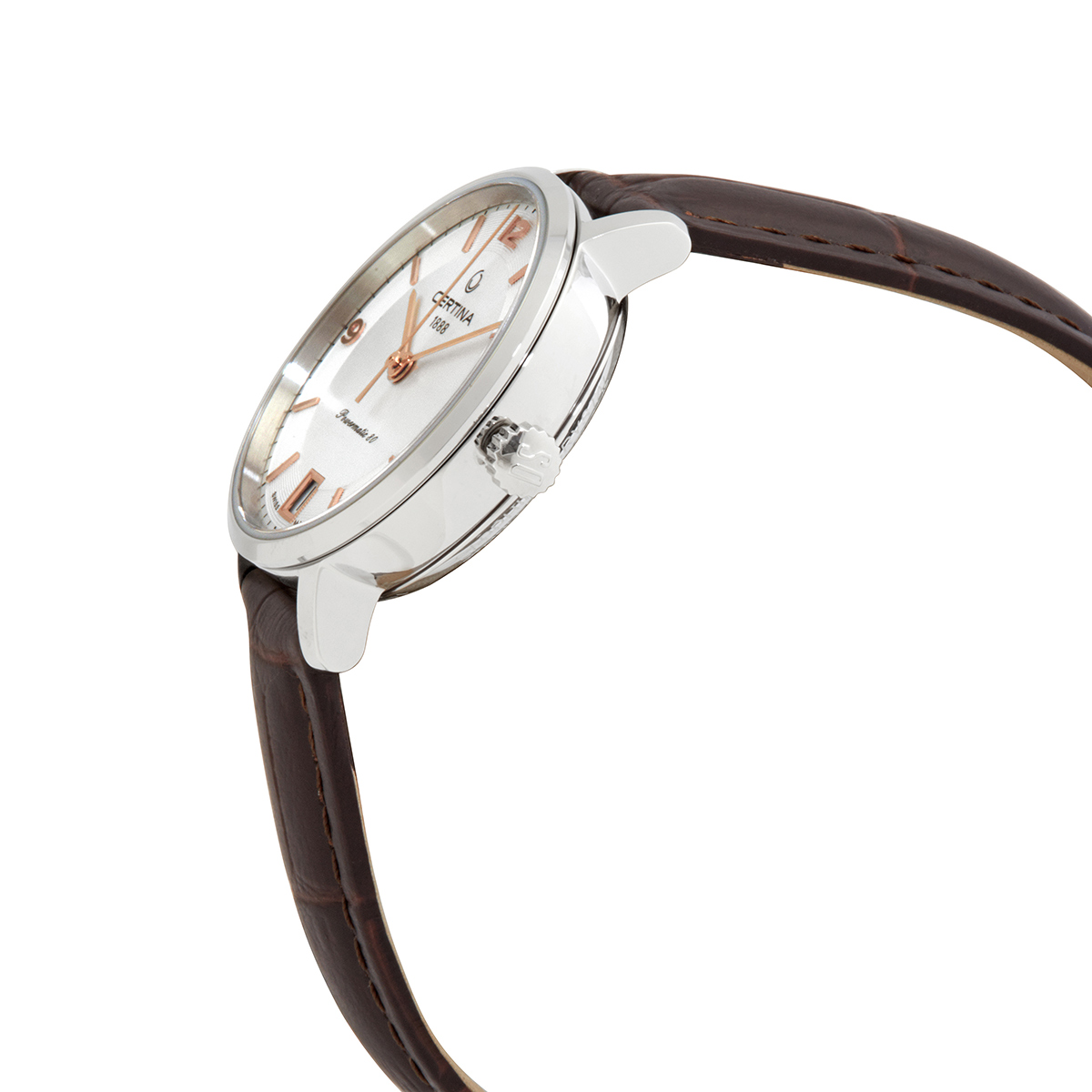 certina ds caimano automatic silver dial ladies watch c035.207.16.037.01 certina ds caimano automatic silver dial ladies watch c035.207.16.037.01