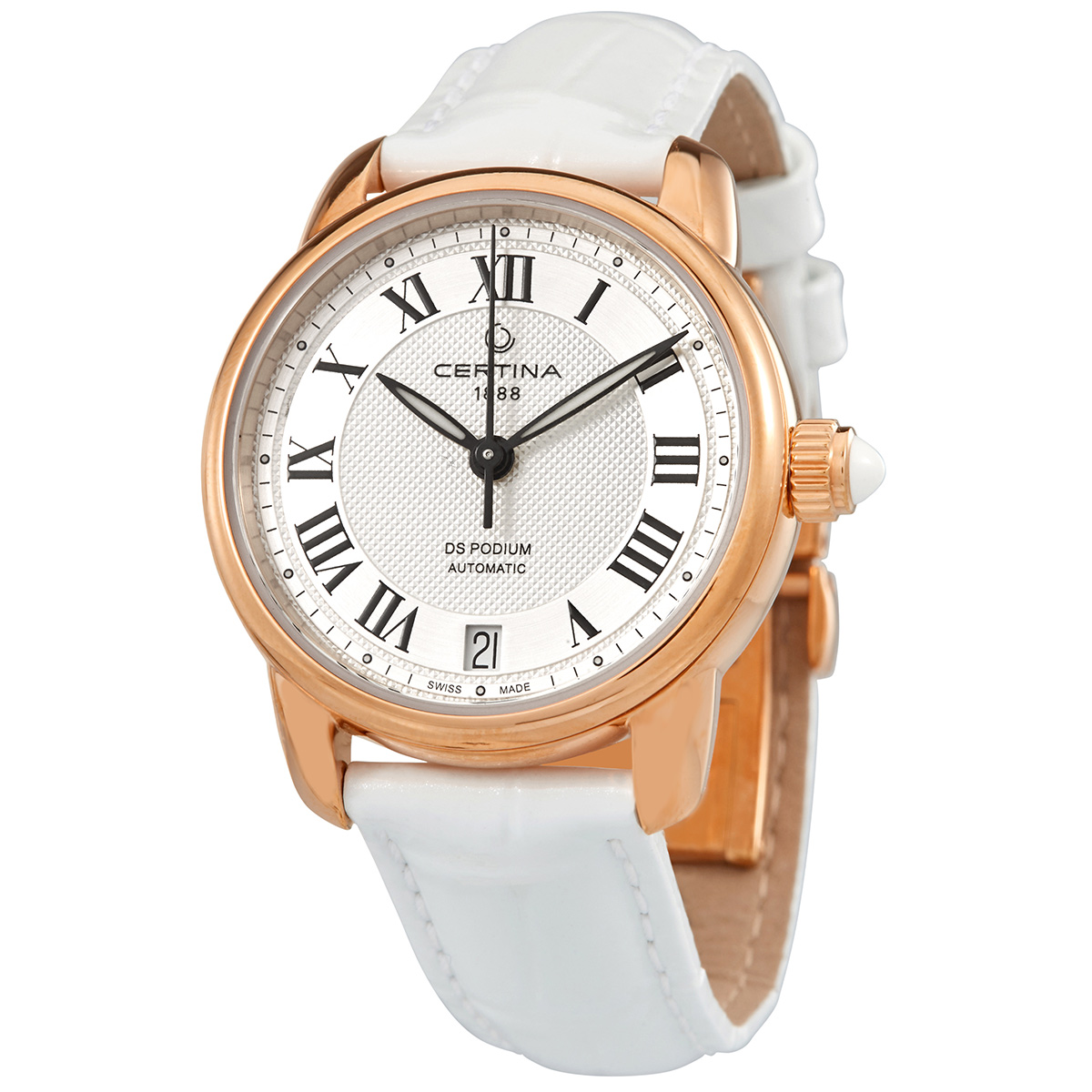 certina ds podium silver dial automatic ladies watch c025.207.36.038.00 certina ds podium silver dial automatic ladies watch c025.207.36.038.00
