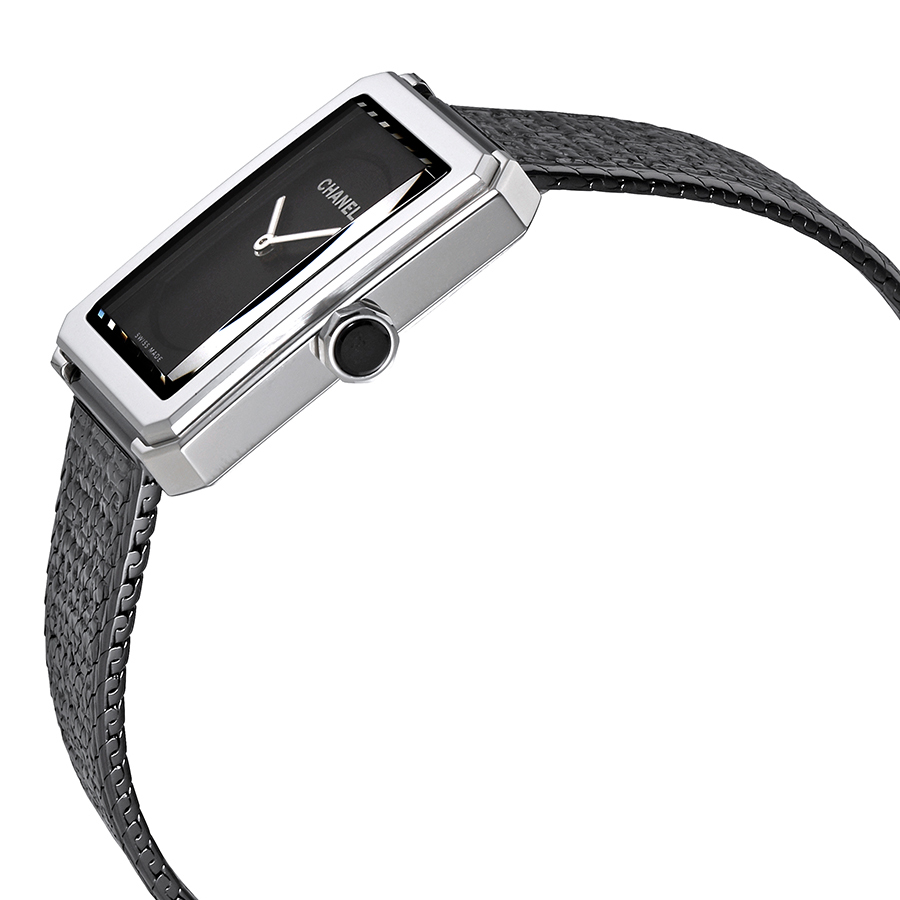 chanel boy friend black dial ladies watch h5317 chanel boy friend black dial ladies watch h5317
