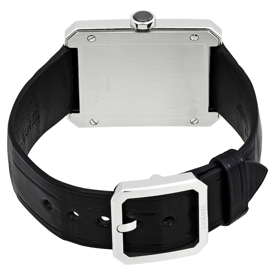 chanel boy friend black guilloche dial ladies watch h4884 chanel boy friend black guilloche dial ladies watch h4884