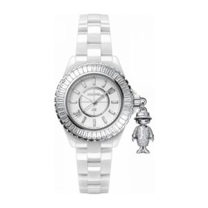 chanel j12 acte ii quartz diamond white dial ladies watch h6501