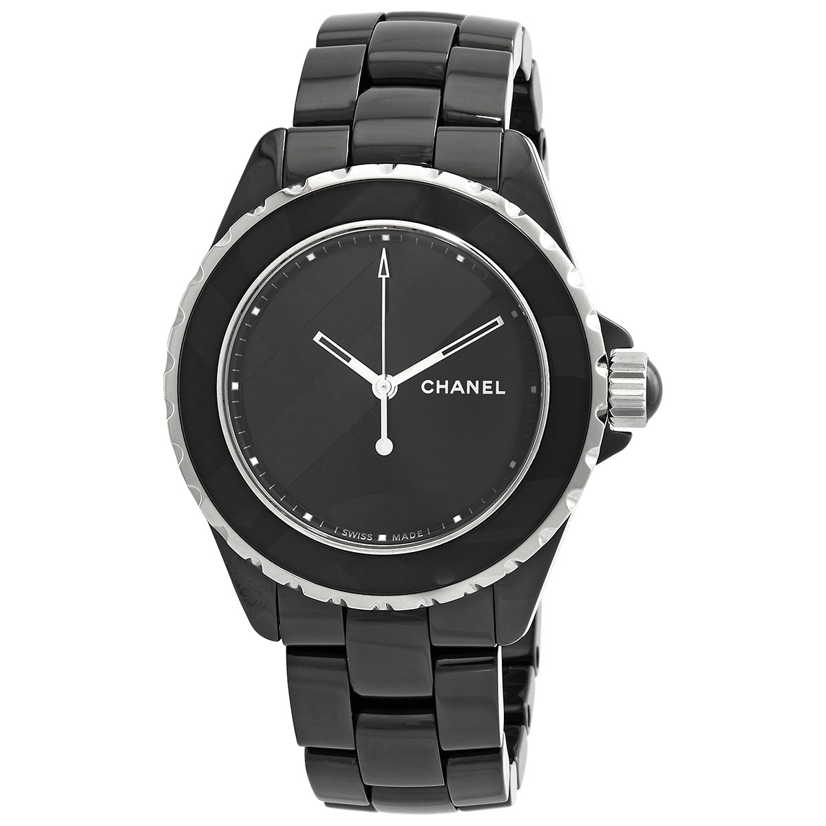 chanel j12 automatic black dial ladies watch h5581 chanel j12 automatic black dial ladies watch h5581