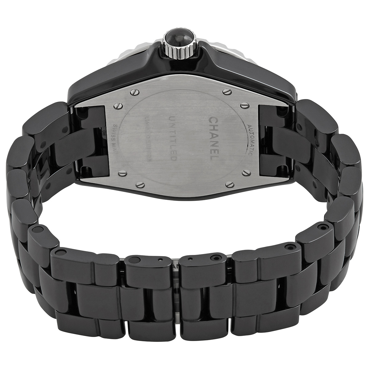 chanel j12 automatic black dial ladies watch h5581 chanel j12 automatic black dial ladies watch h5581