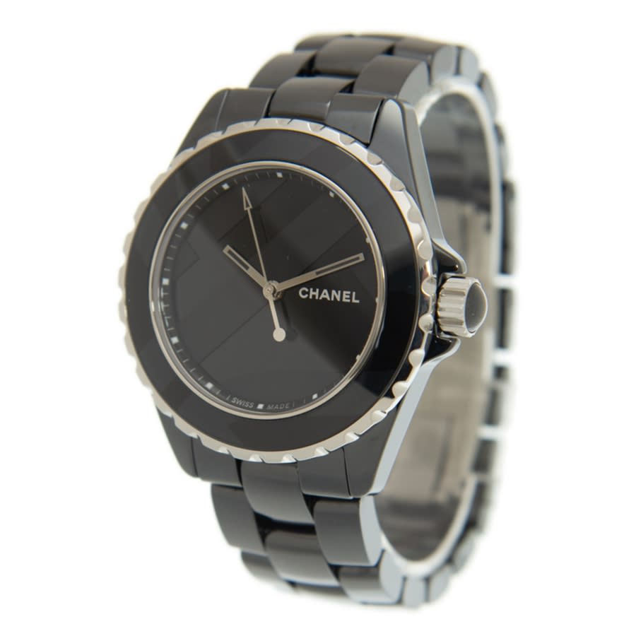 chanel j12 automatic black dial ladies watch h5581 chanel j12 automatic black dial ladies watch h5581