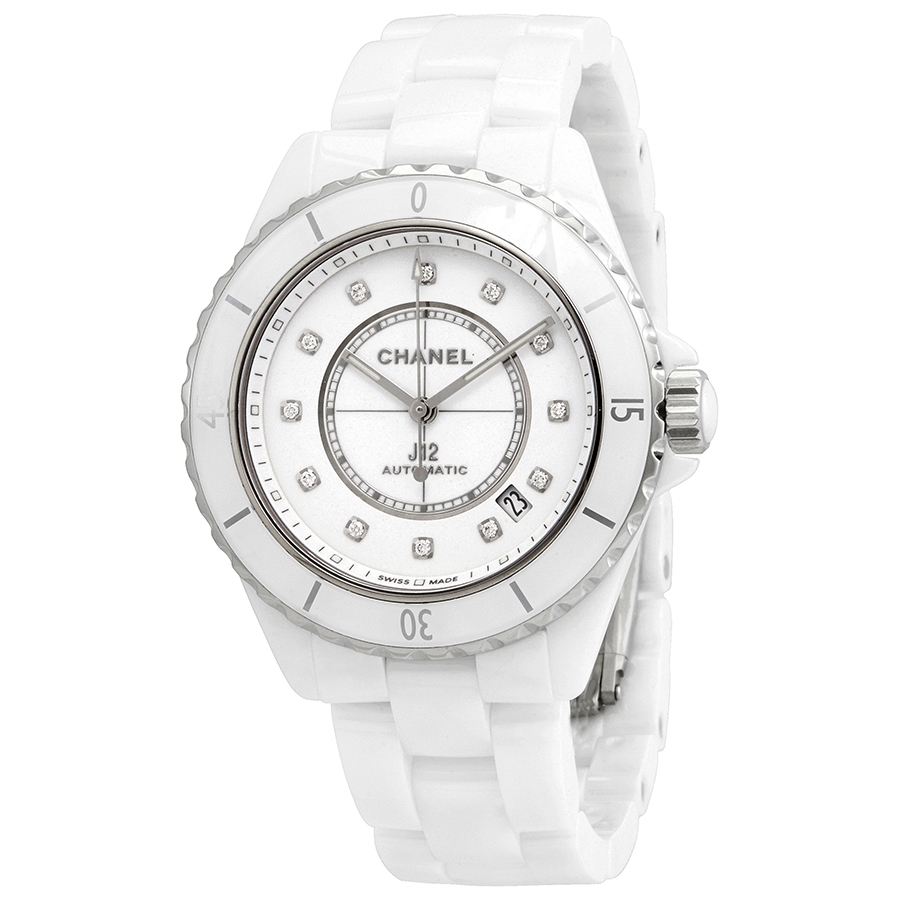 chanel j12 diamond white dial ladies watch h5705 chanel j12 diamond white dial ladies watch h5705