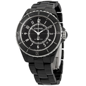 Home chanel j12 black dial ladies watch h5697