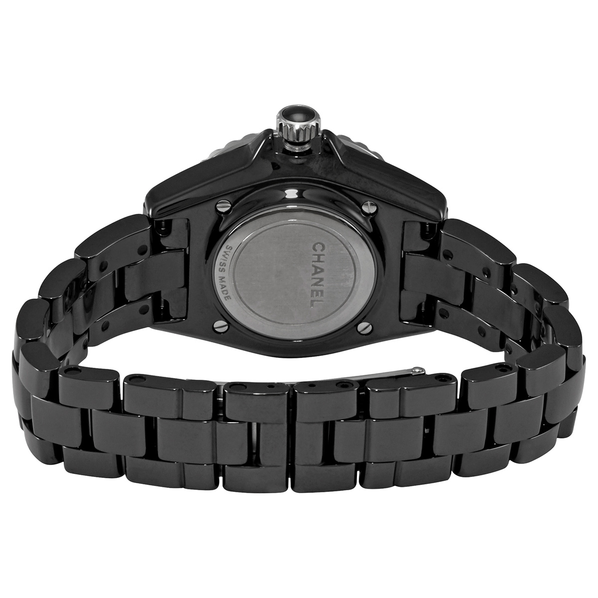 chanel j12 electro quartz black dial ladies watch h7121 chanel j12 electro quartz black dial ladies watch h7121