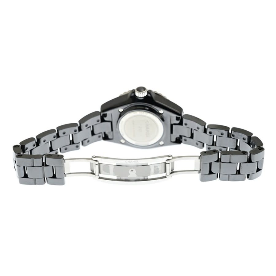 chanel j12 electro quartz black dial ladies watch h7121 chanel j12 electro quartz black dial ladies watch h7121